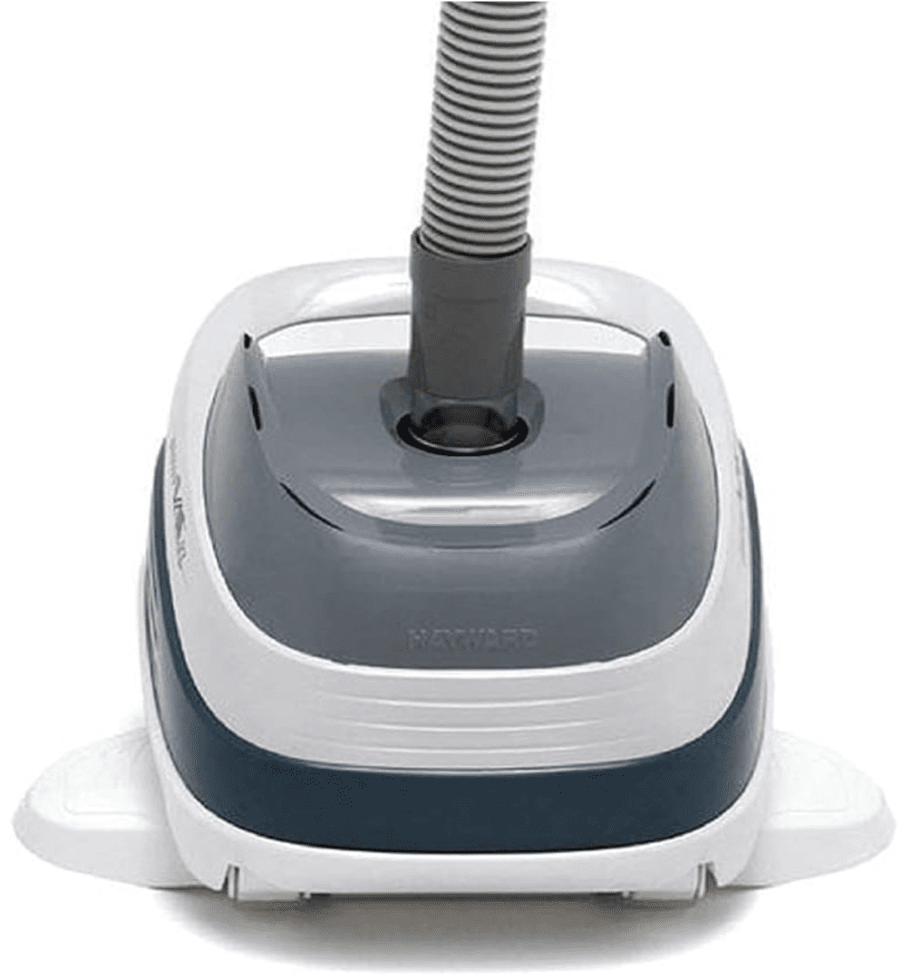 A Hayward W32025ADC PoolVac XL Suction Pool Cleaner for In-Ground GUNITE Pools up to 20 x 40 ft. with 40 ft. Hose (Automatic Pool Vacuum) on a white background.